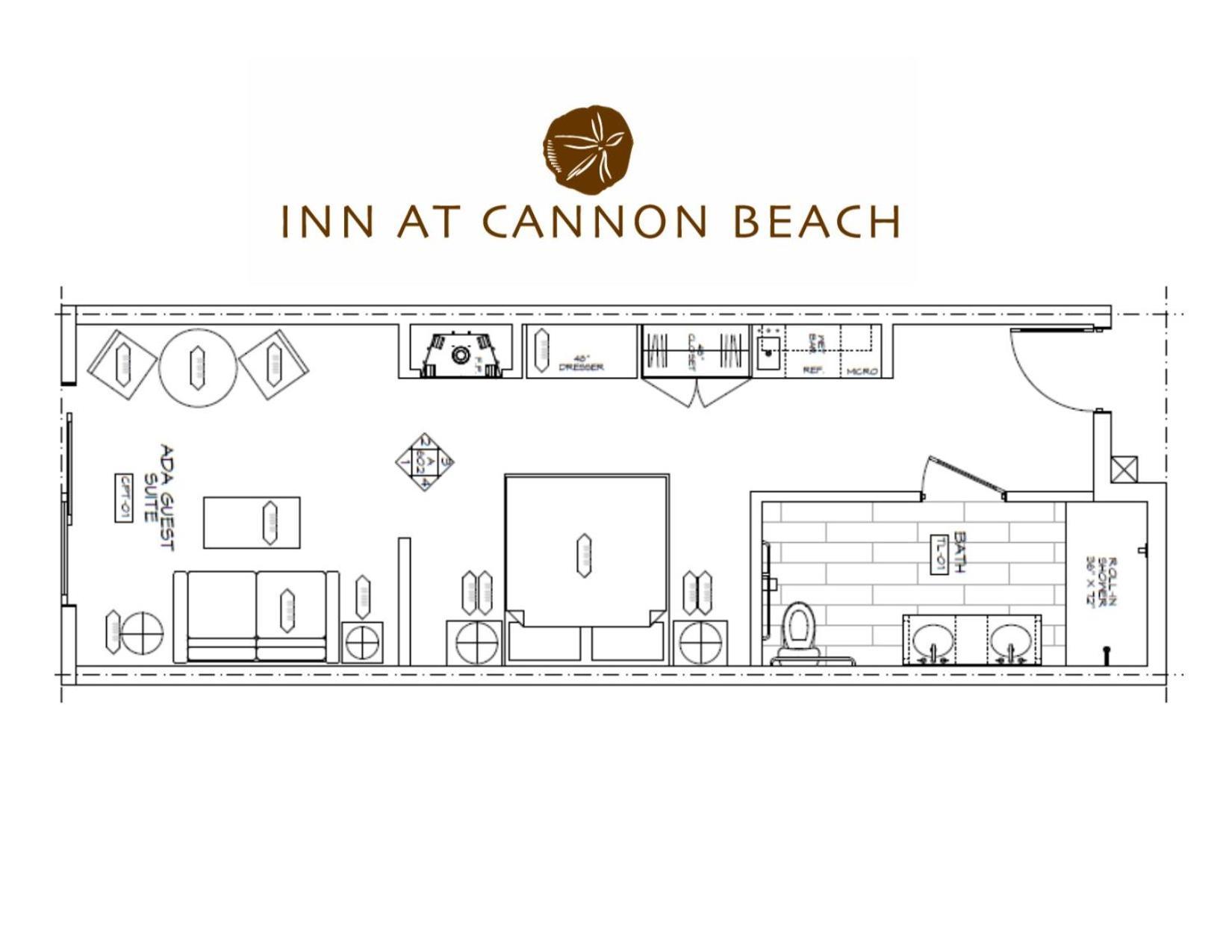 Inn At Cannon Beach Habitación foto