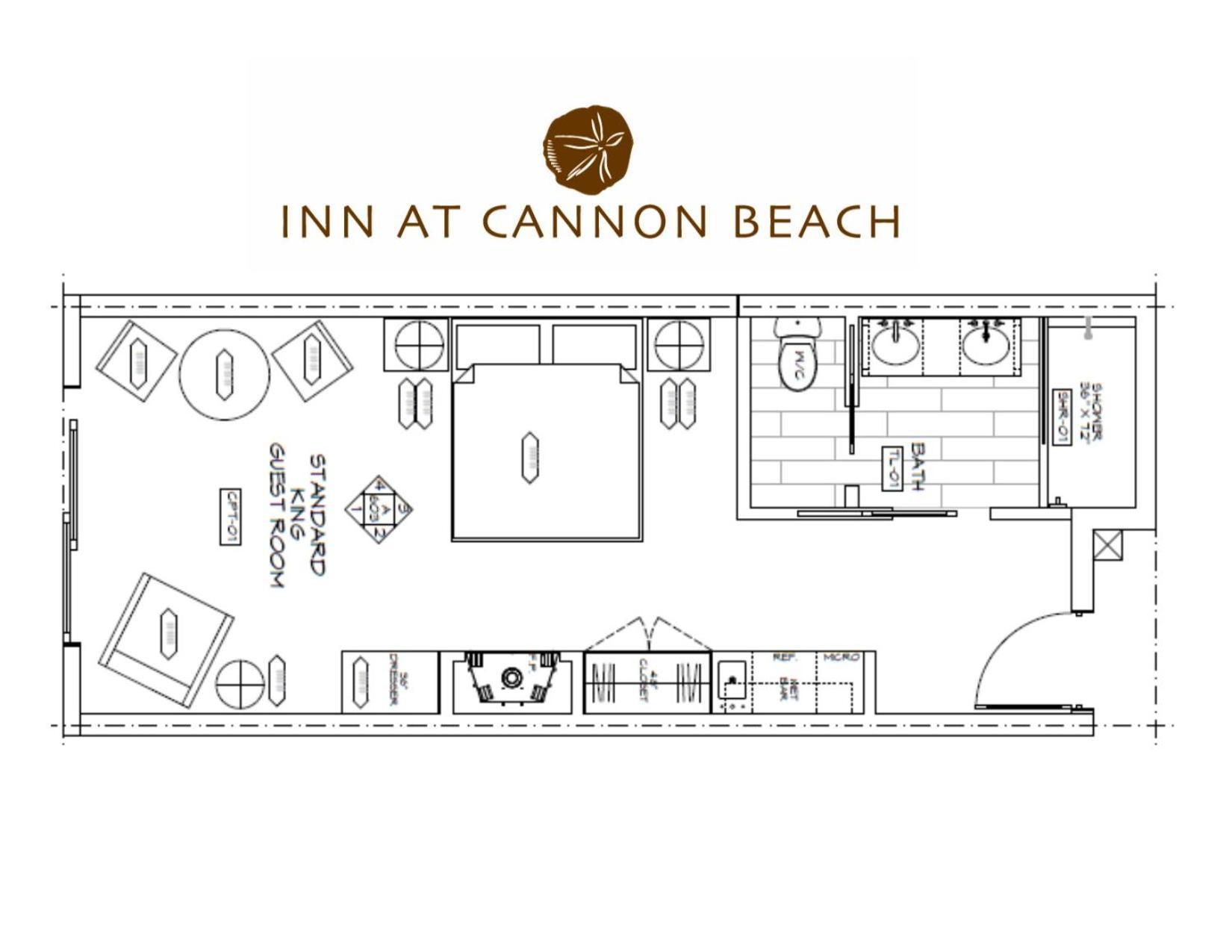 Inn At Cannon Beach Habitación foto